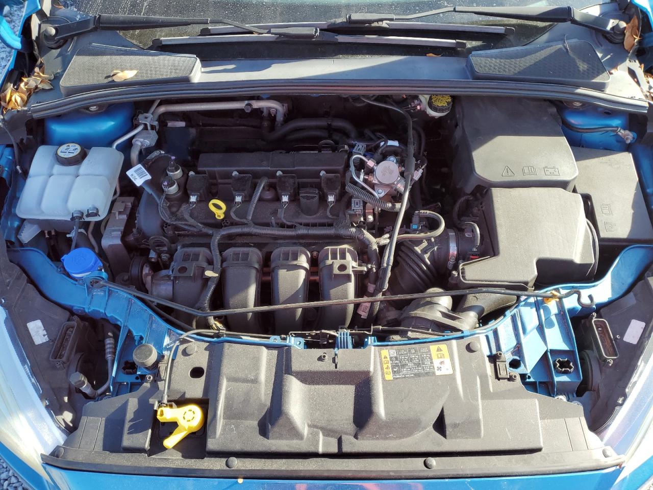 2016 Ford Focus VIN 1FADP3K21GL371485 Copart auction photo, rear end damage thumbnail 12