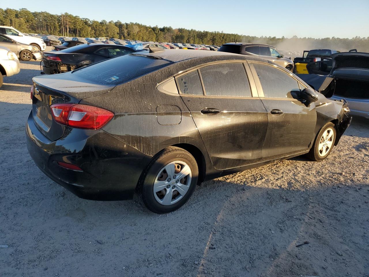 2018 Chevrolet Cruze VIN 1G1BC5SM0J7241586 Copart auction photo, front end damage thumbnail 3