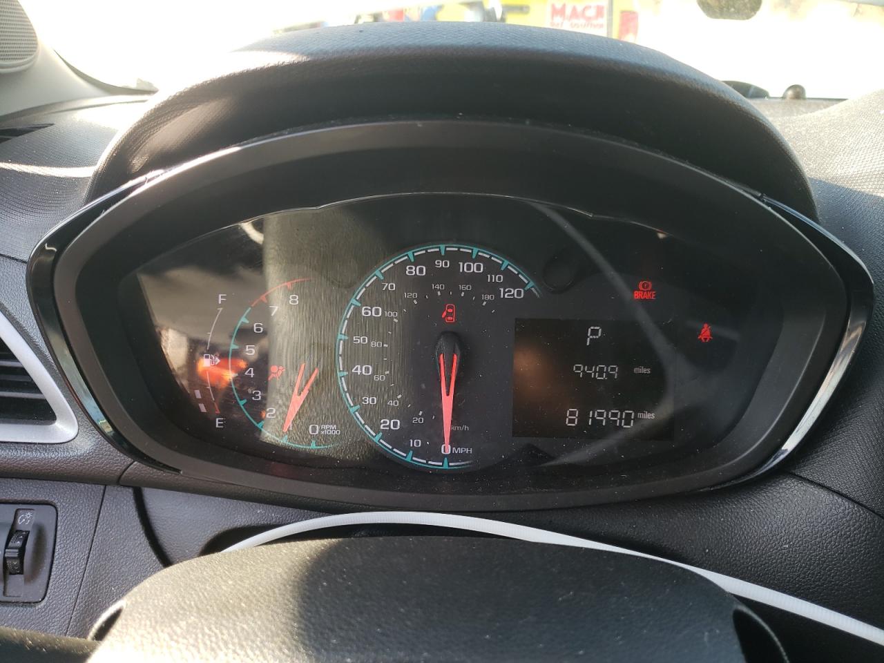 2019 Chevrolet Spark VIN KL8CB6SA8KC702397 Copart auction photo, front end / side damage thumbnail 9
