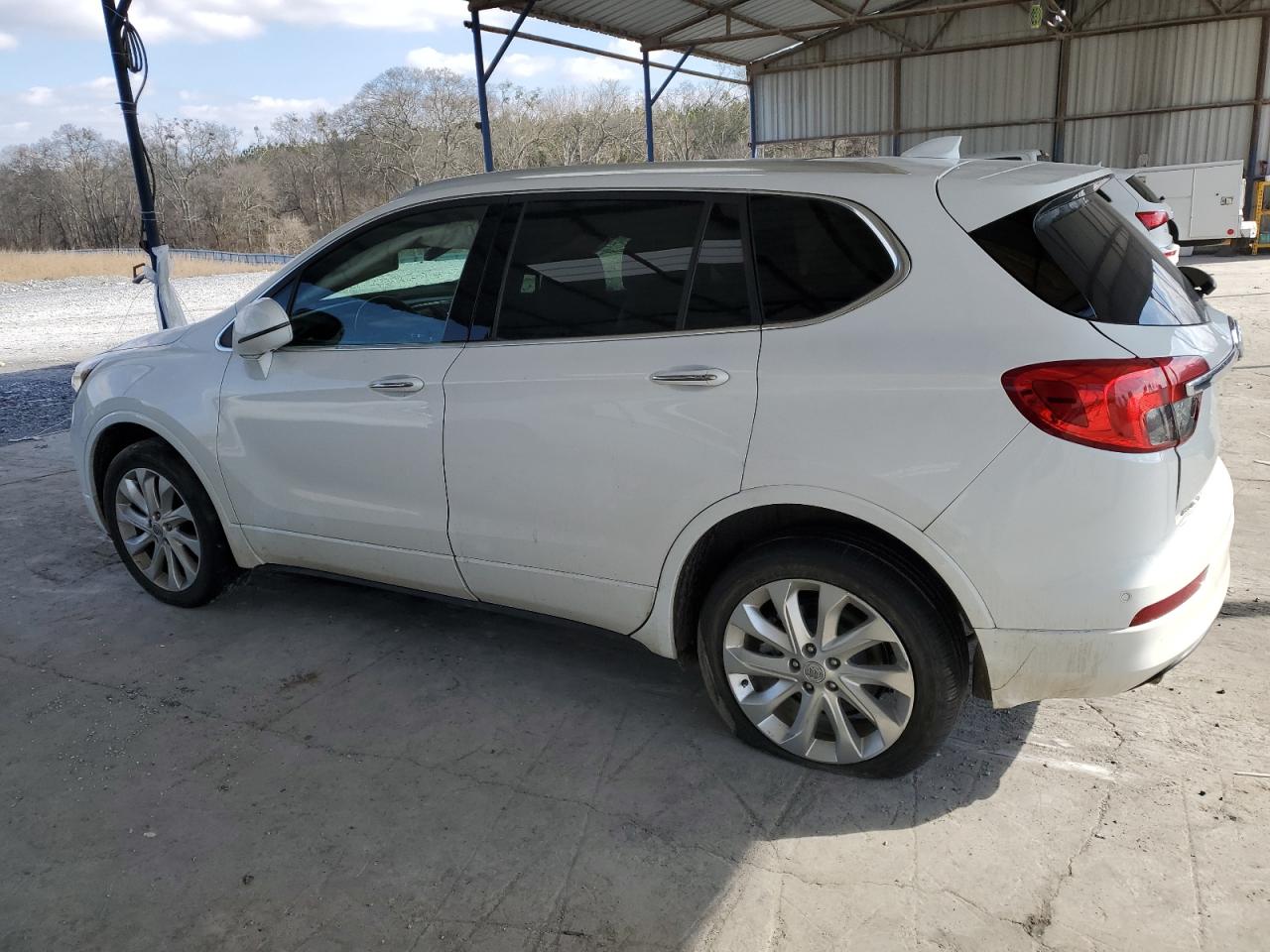2017 Buick Envision VIN LRBFXFSX2HD019851 Copart auction photo, side damage thumbnail 2