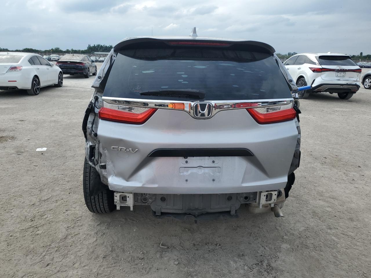 2017 Honda CR-V VIN 5J6RW5H38HL000950 Copart auction photo, rear end damage thumbnail 6