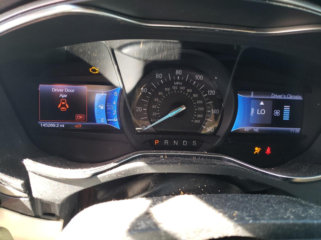 2013 Ford Fusion VIN 3FA6P0HR1DR233048 Copart auction photo, rear end / front end damage thumbnail 9