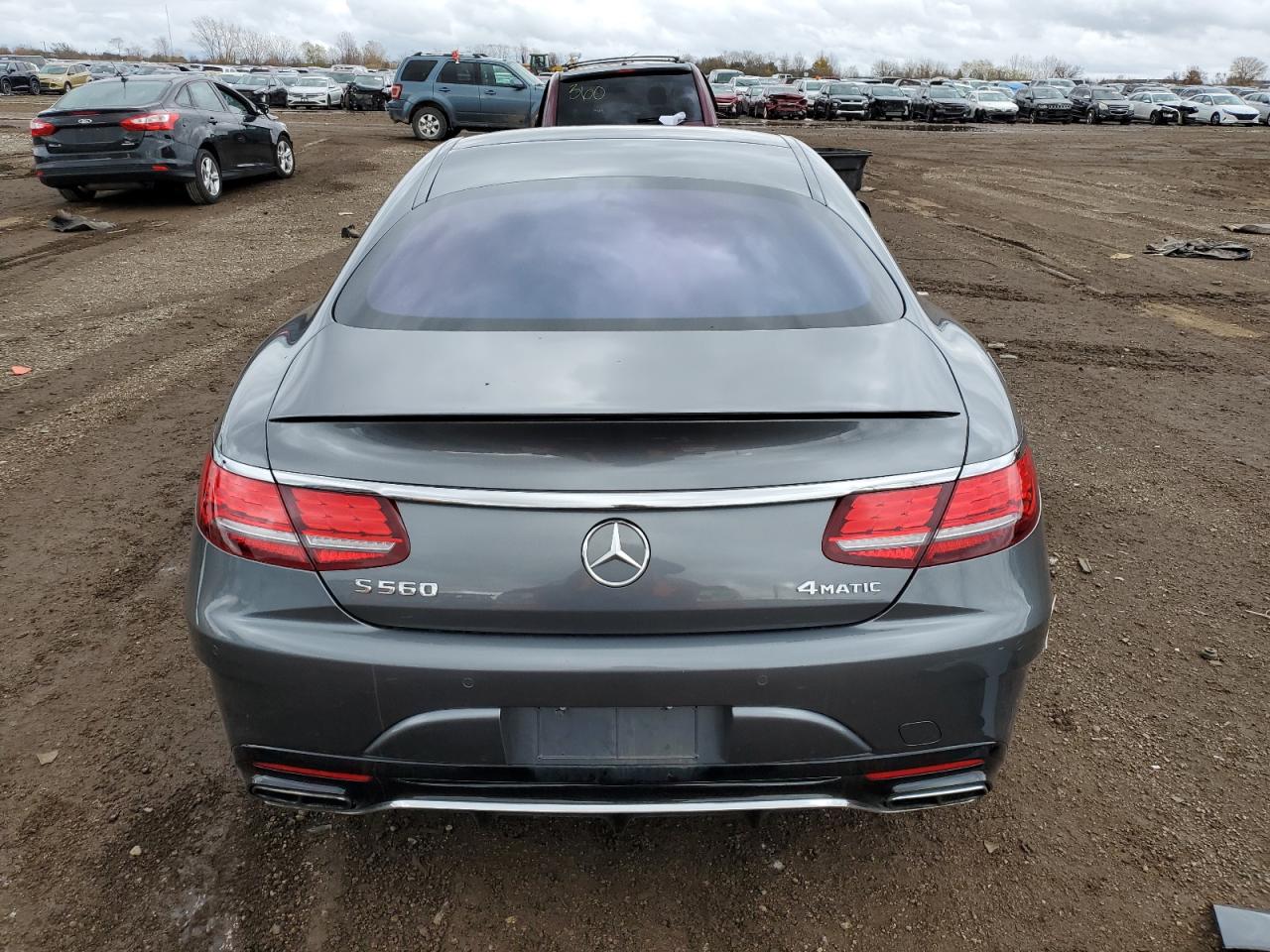 2019 Mercedes-Benz S-klasse VIN WDDXJ8GB8KA036281 Copart auction photo, front end damage thumbnail 6