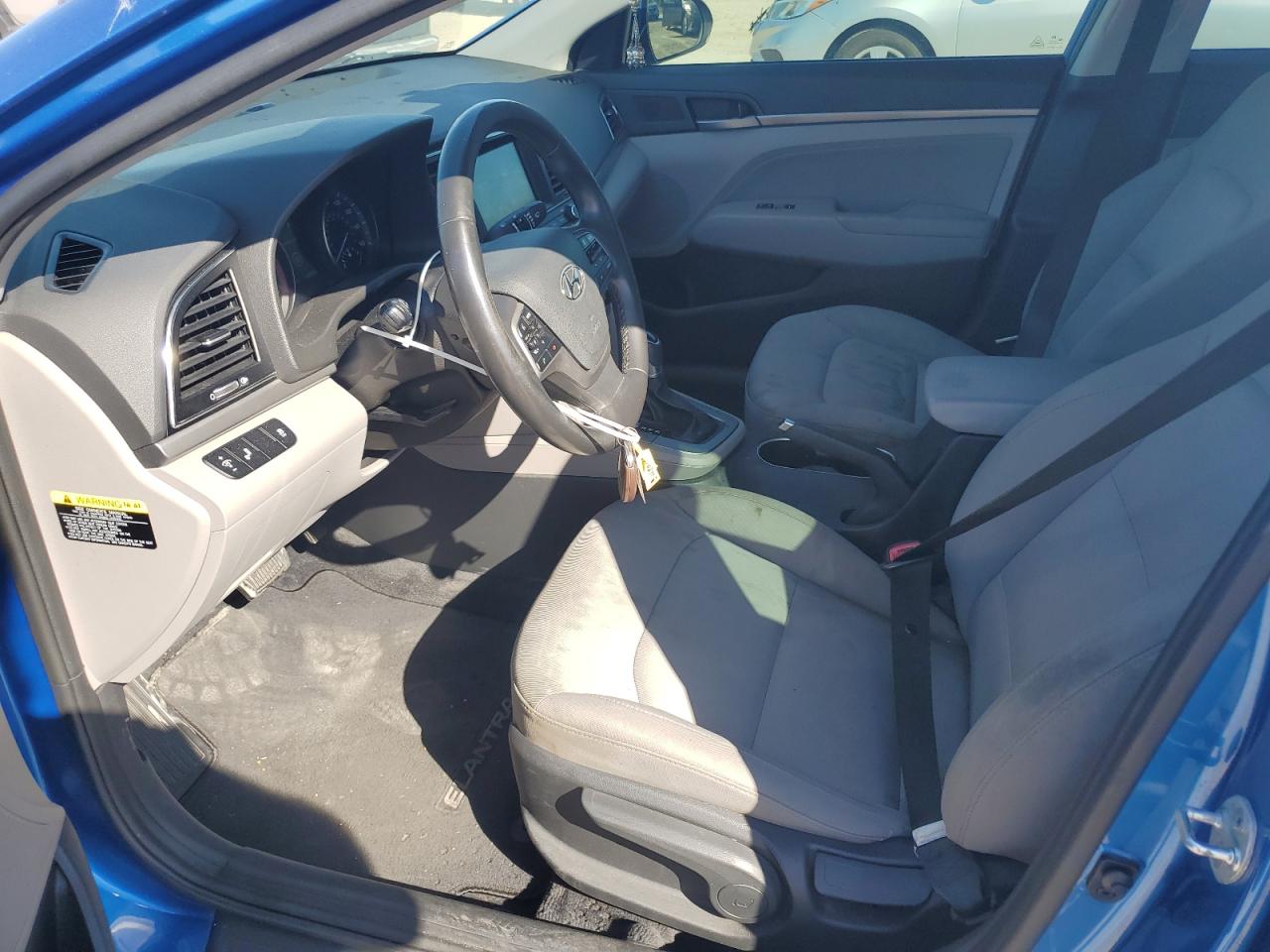 2018 Hyundai Elantra VIN 5NPD84LF0JH231924 Copart auction photo, front end / rear end damage thumbnail 7