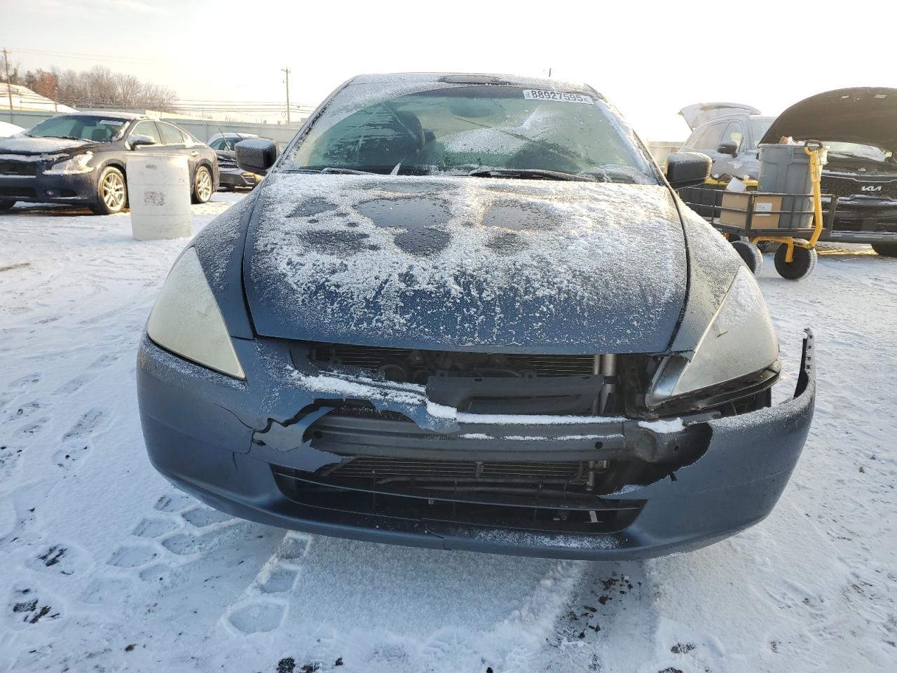 2004 Honda Accord VIN 1HGCM66534A052845 Copart auction photo, front end damage thumbnail 5