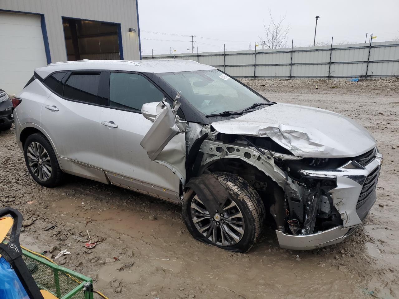 2020 Chevrolet Blazer VIN 3GNKBLRS4LS691885 Copart auction photo, all over damage thumbnail 4