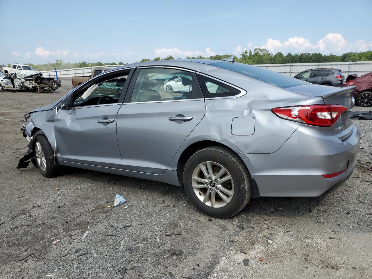 2015 Hyundai Sonata VIN 5NPE24AF5FH228002 Copart auction photo, all over damage thumbnail 2