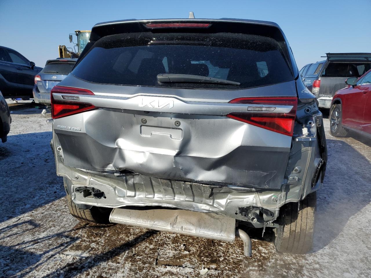 2023 KIA Seltos VIN KNDEPCAA2P7389882 Copart auction photo, rear end damage thumbnail 6