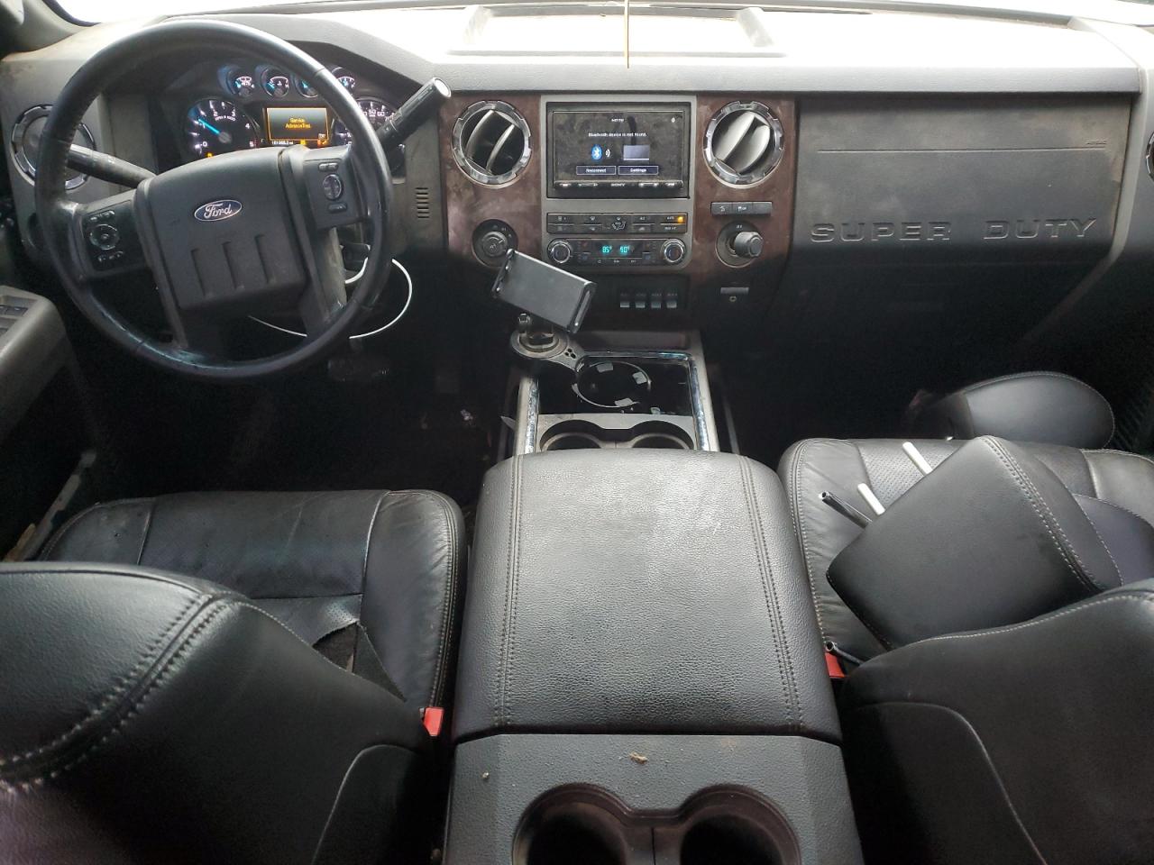 2012 Ford F350 VIN 1FT8W3BT8CEC43525 Copart auction photo, front end damage thumbnail 8