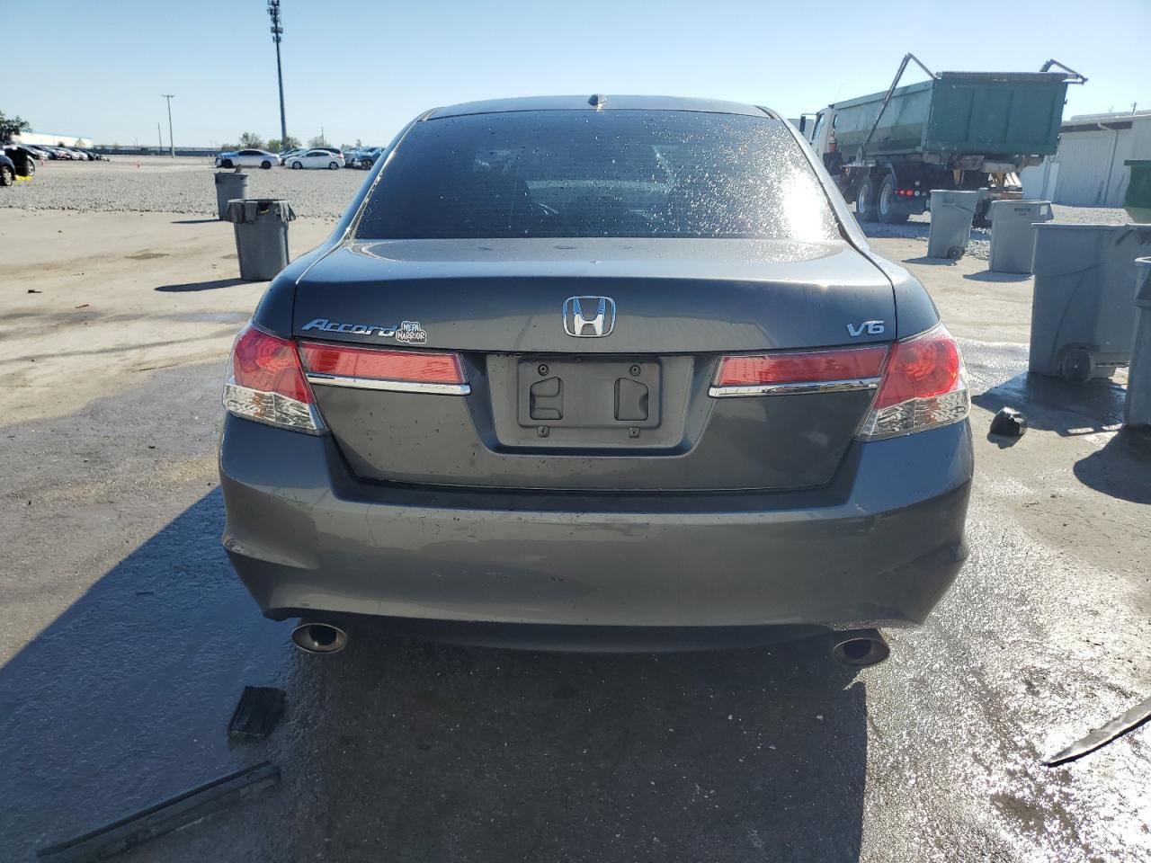 2012 Honda Accord VIN 1HGCP3F85CA017349 Copart auction photo, side damage thumbnail 6