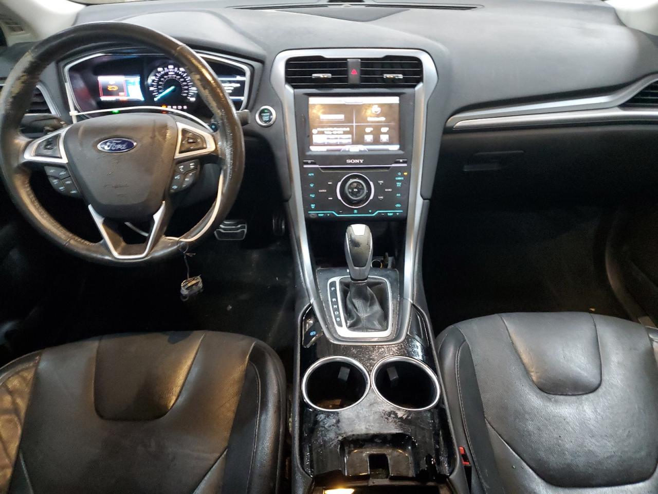 2014 Ford Fusion VIN 3FA6P0D90ER127150 Copart auction photo, rear end damage thumbnail 8