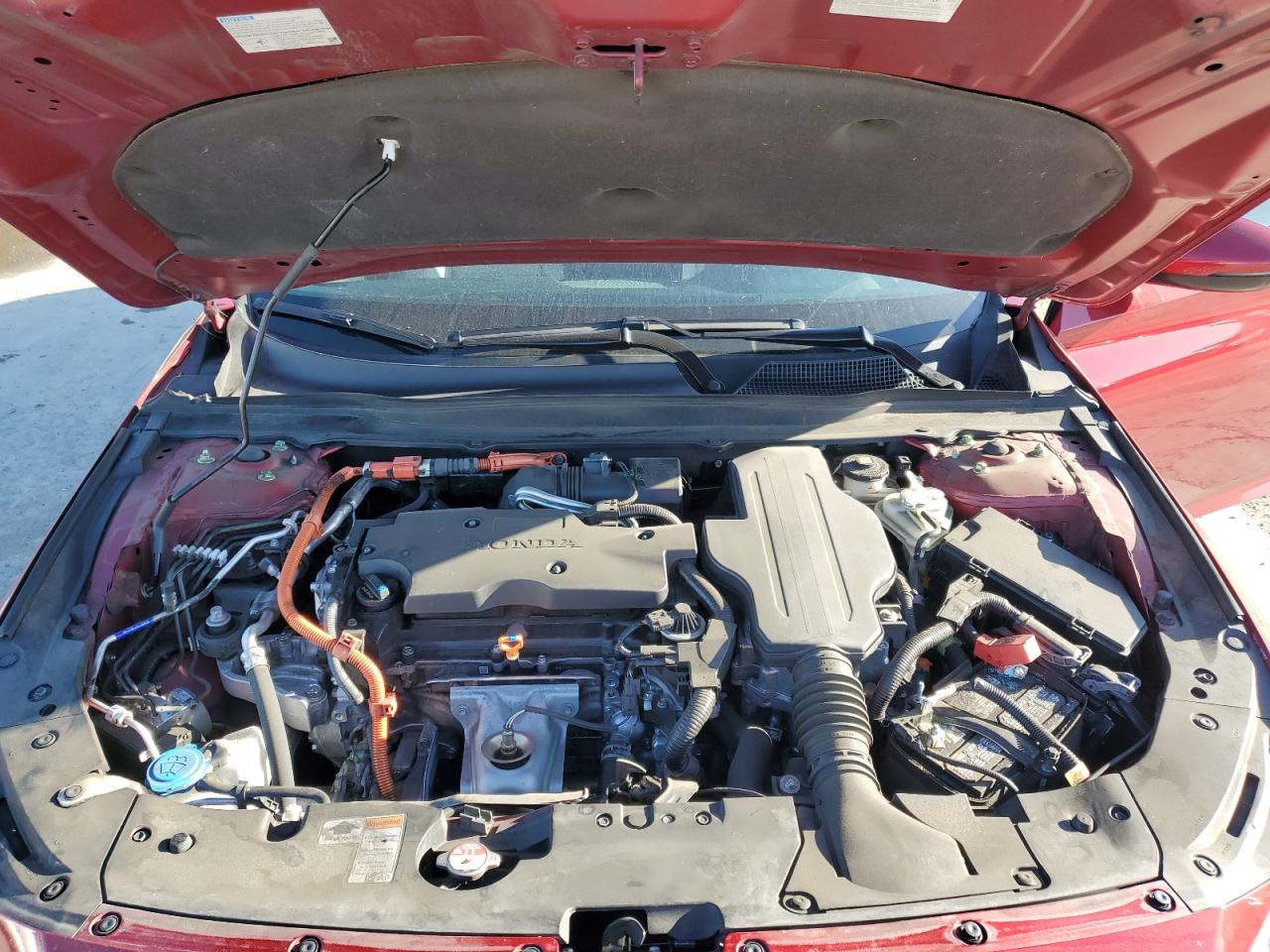 2021 Honda Accord VIN 1HGCV3F59MA022826 Copart auction photo, rear end / front end damage thumbnail 13