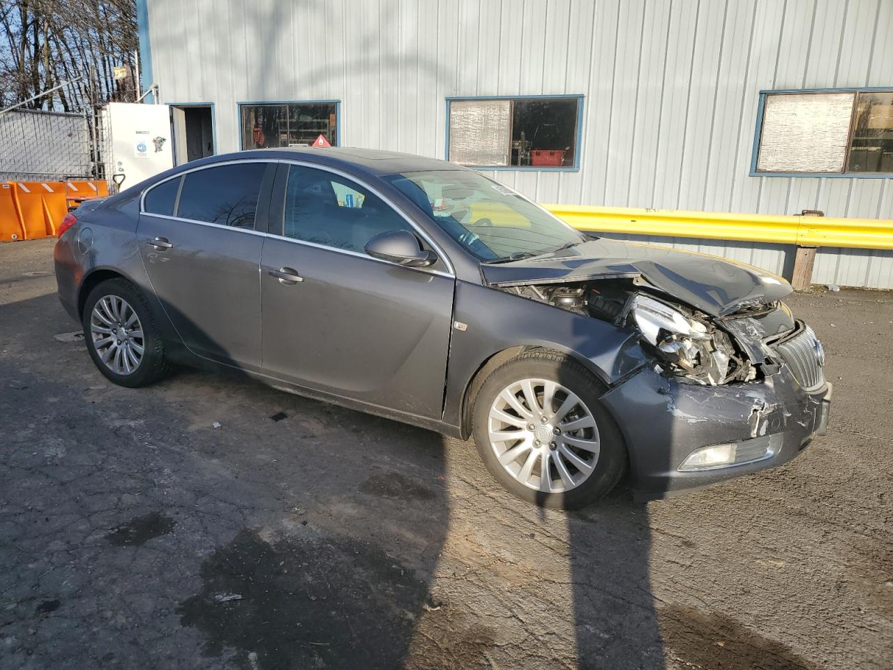 2011 Buick Regal VIN W04GP5EC6B1006757 Copart auction photo, front end damage thumbnail 4