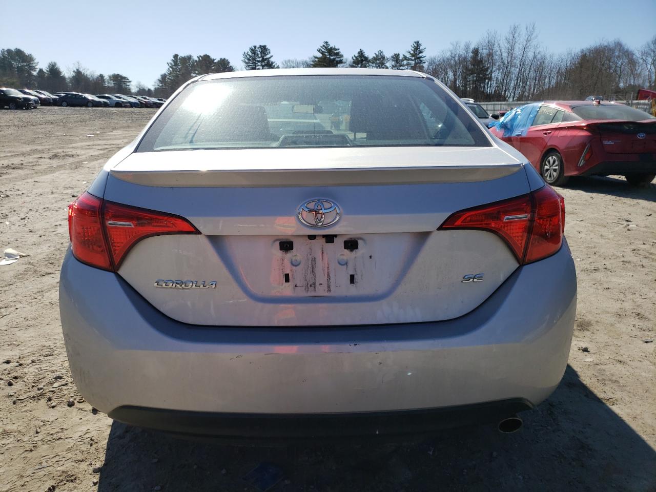 2018 Toyota Corolla VIN 2T1BURHE7JC012803 Copart auction photo, front end / minor dent/scratches damage thumbnail 6