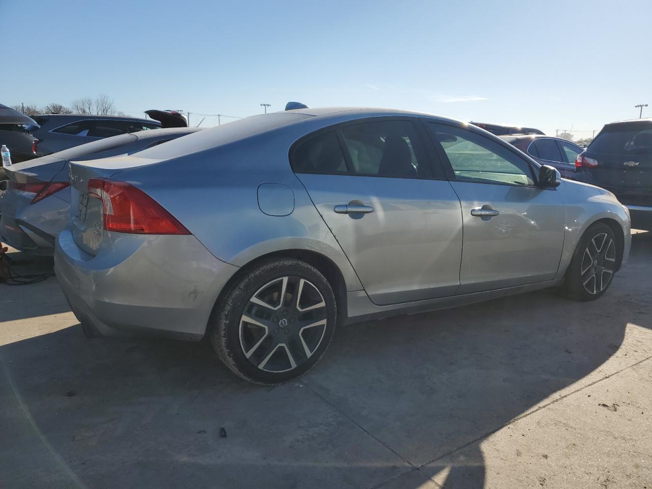 2018 Volvo S60 VIN YV140MTL3J2451681 Copart auction photo, side damage thumbnail 3