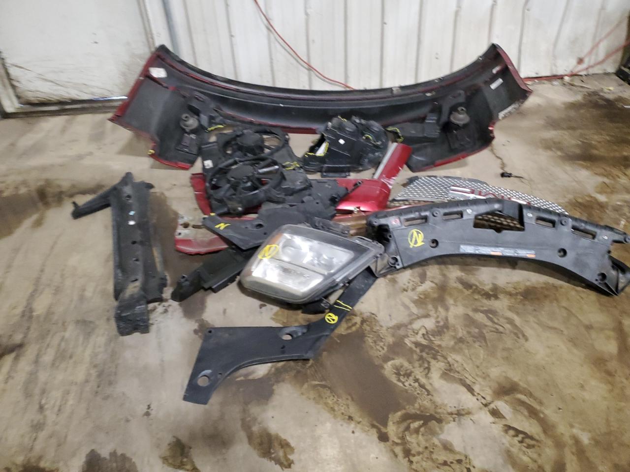2015 GMC Terrain VIN 2GKFLZE33F6304890 Copart auction photo, front end / side damage thumbnail 13