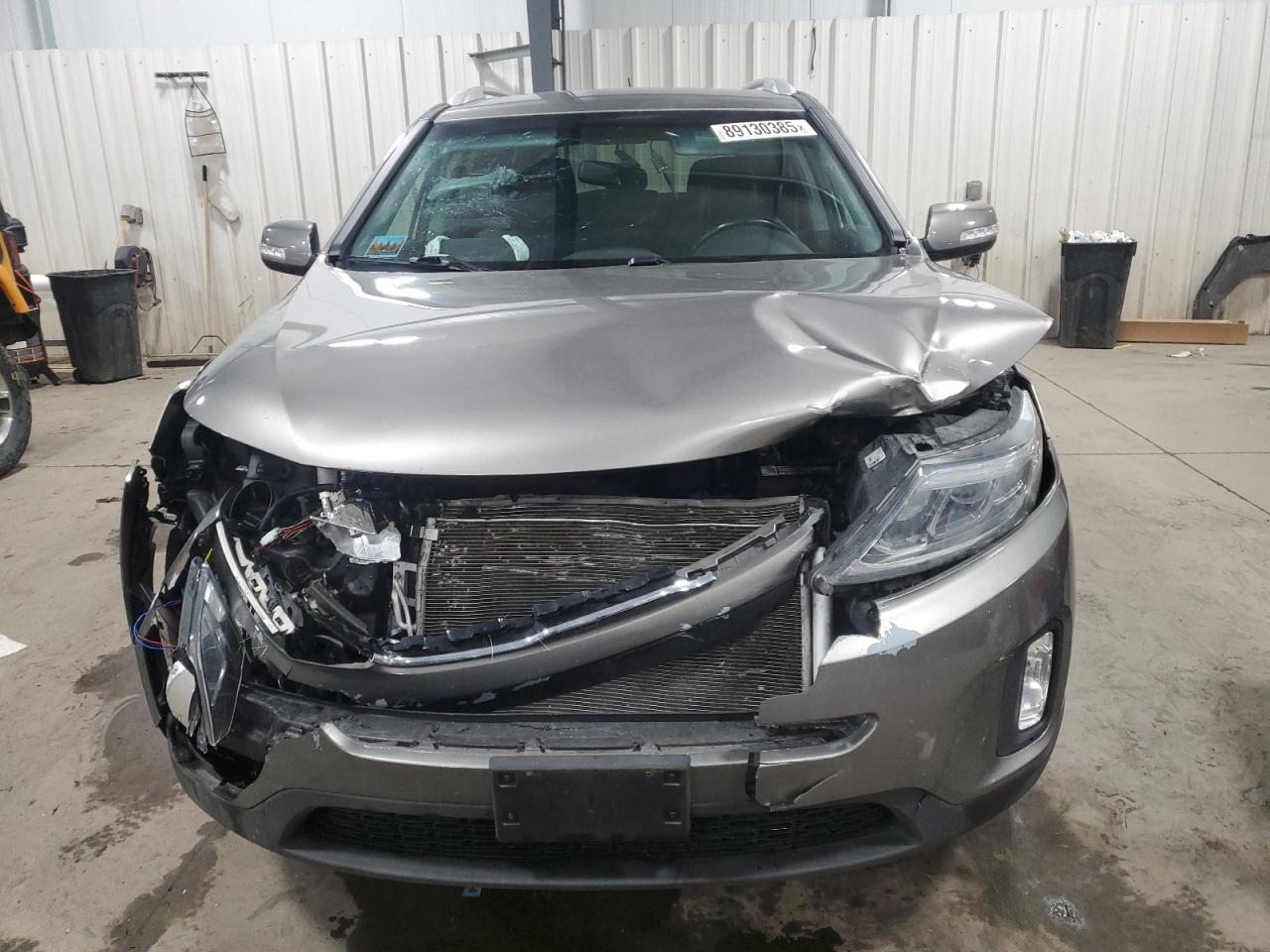 2015 KIA Sorento VIN 5XYKTCA60FG616370 Copart auction photo, front end damage thumbnail 5