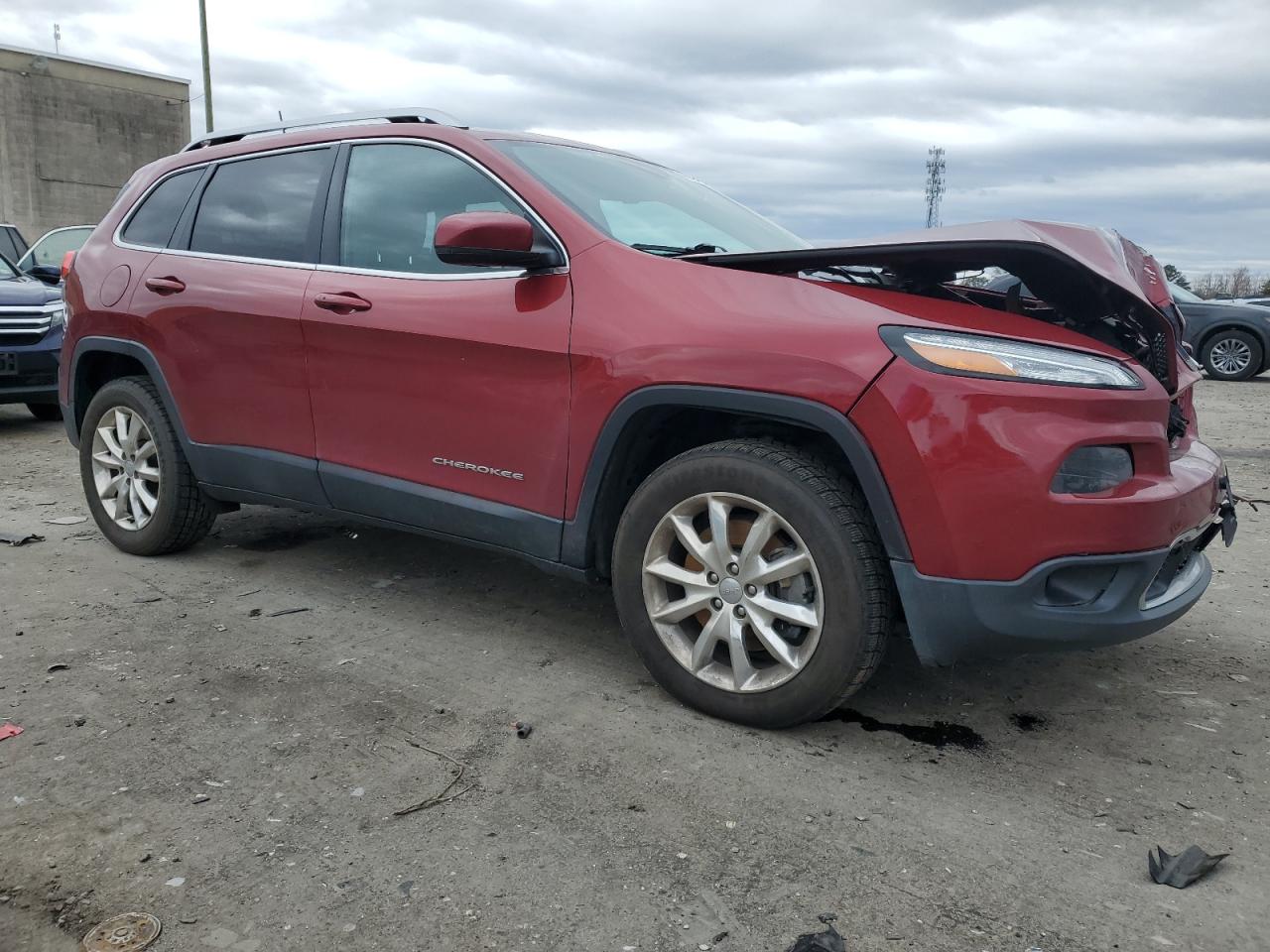 2016 Jeep Grand Cherokee VIN 1C4PJMDS2GW101479 Copart auction photo, front end damage thumbnail 4