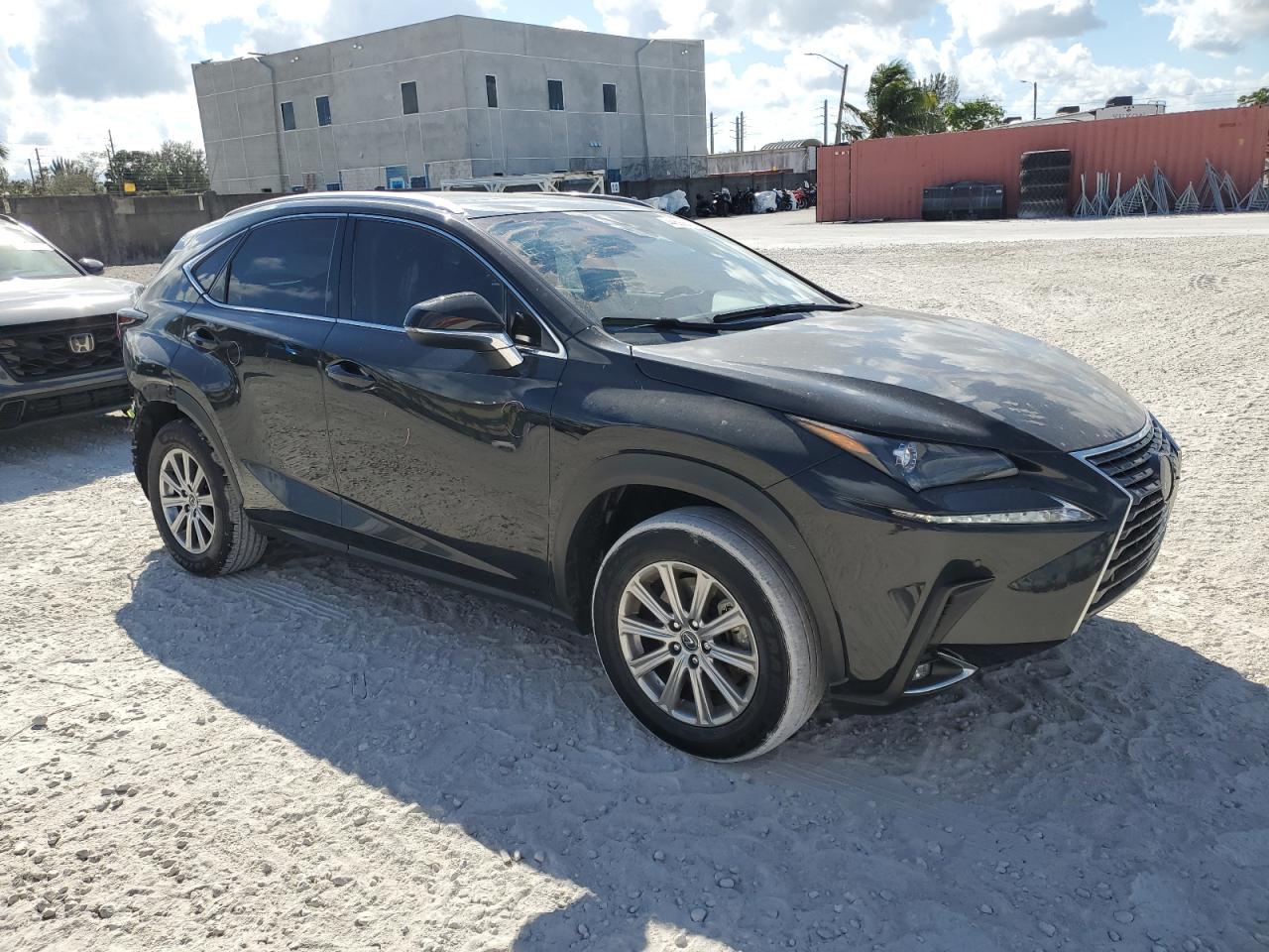 2020 Lexus NX VIN JTJDARBZ9L2167137 Copart auction photo, rear end damage thumbnail 4