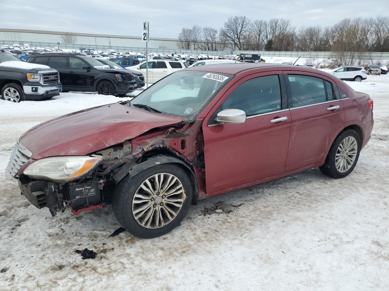 2013 Chrysler 200 VIN 1C3CCBCG2DN520710