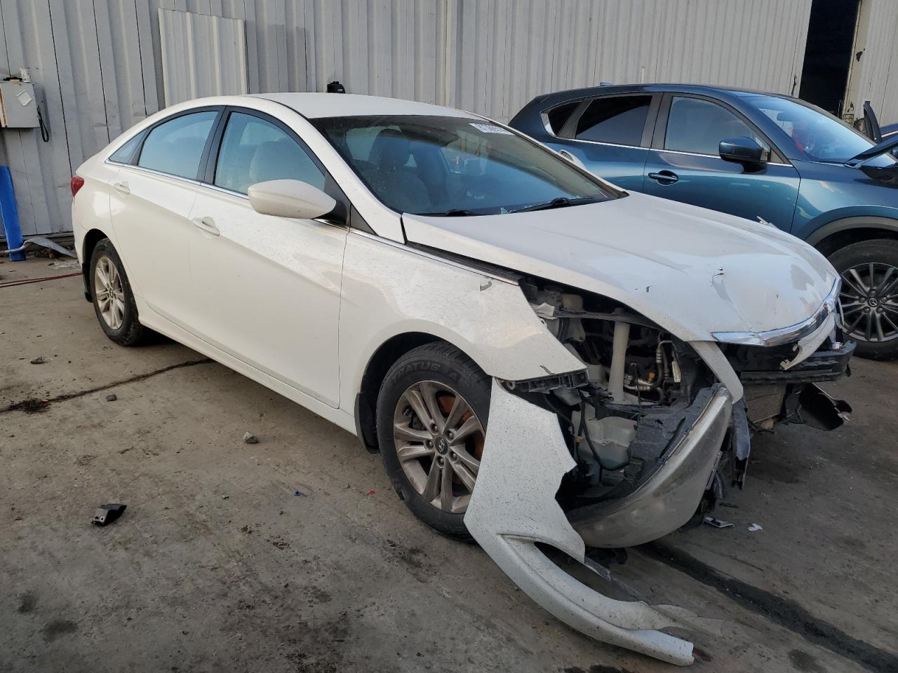 2013 Hyundai Sonata VIN 5NPEB4AC9DH691733 Copart auction photo, front end damage thumbnail 4