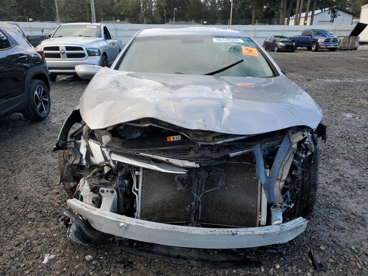 2013 Hyundai Azera VIN KMHFG4JG6DA250704 Copart auction photo, all over damage thumbnail 5