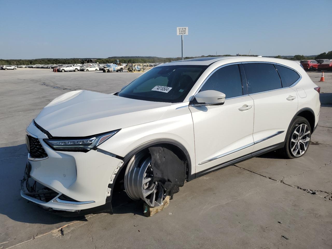 2022 Acura MDX VIN 5J8YD9H45NL007875