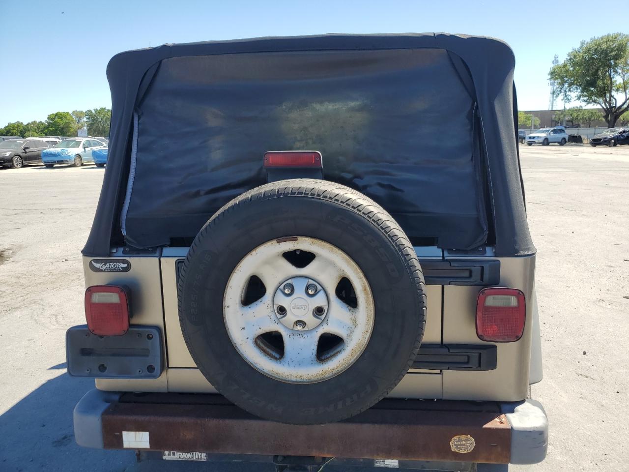 2004 Jeep Wrangler VIN 1J4FA39S54P793073 Copart auction photo, minor dent/scratches damage thumbnail 6