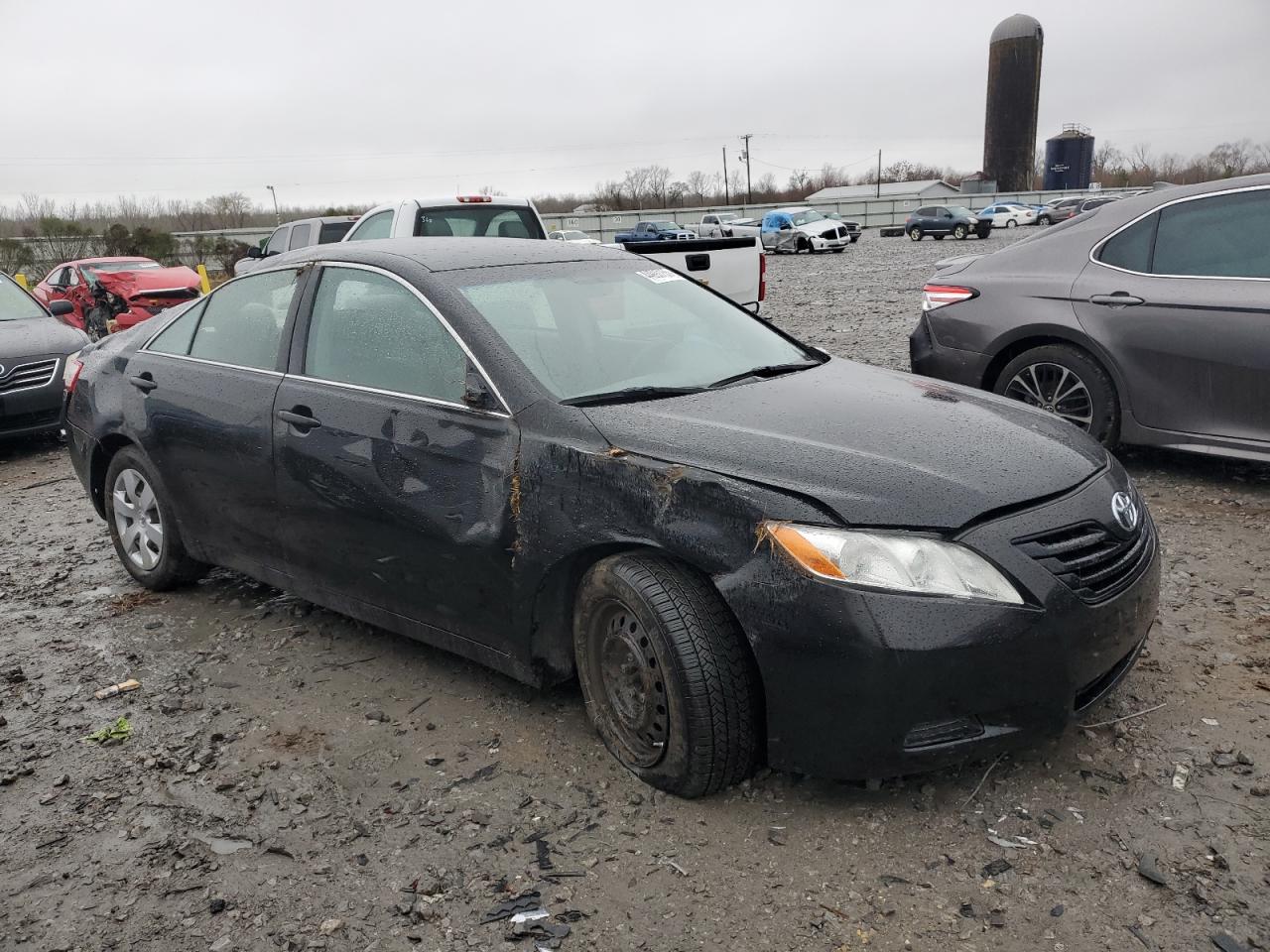 2007 Toyota Camry VIN 4T1BE46KX7U636739 Copart auction photo, all over / undercarriage damage thumbnail 4