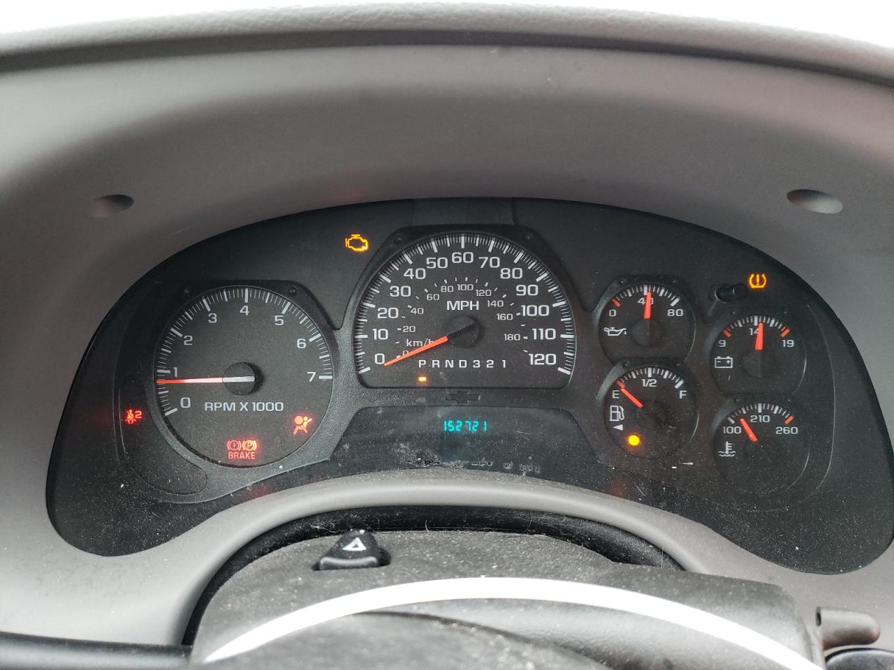2007 Chevrolet TrailBlazer VIN 1GNDS13S972161371 Copart auction photo, side / rear end damage thumbnail 9