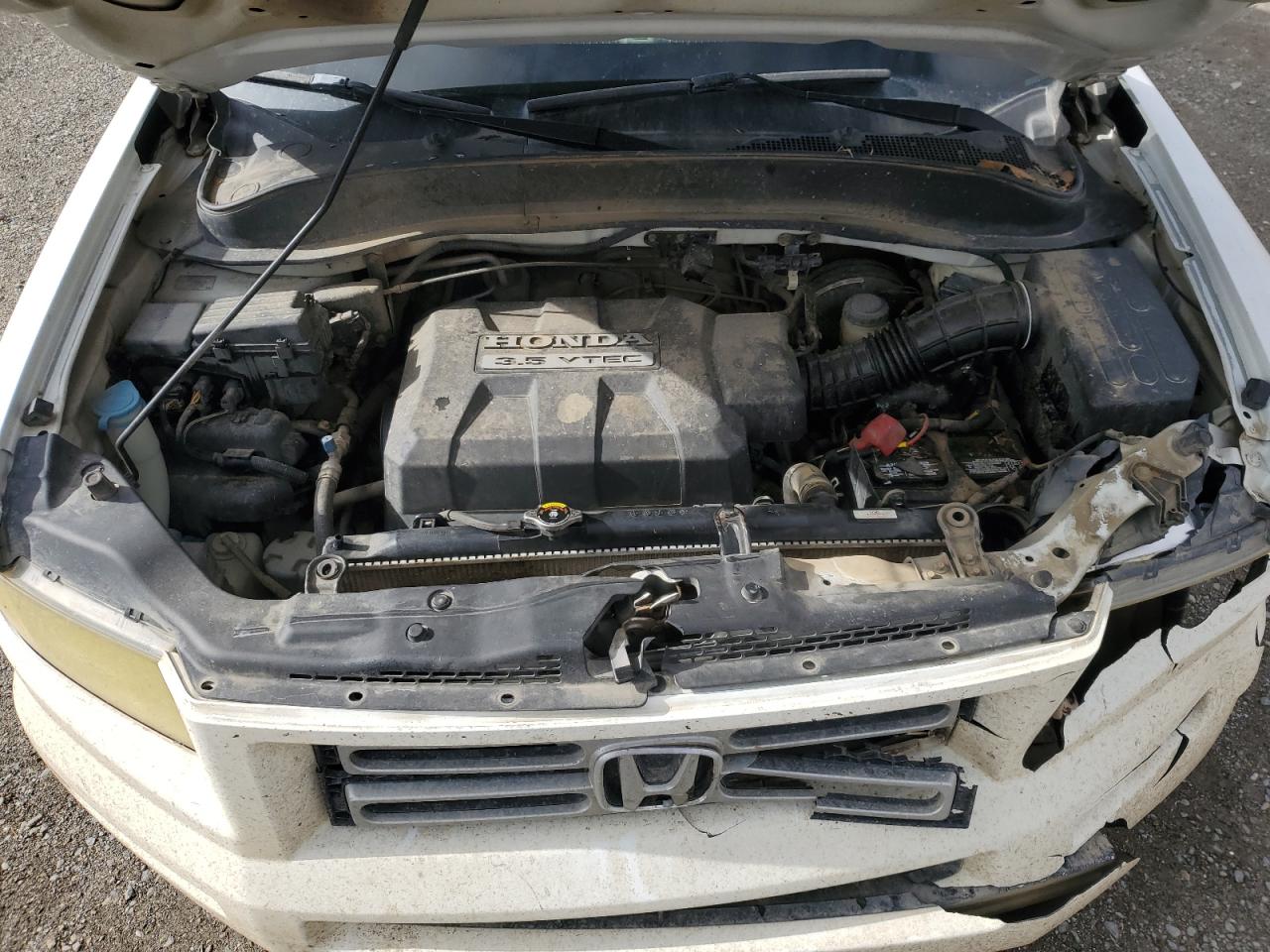 2006 Honda Ridgeline VIN 2HJYK16596H520798 Copart auction photo, front end damage thumbnail 11