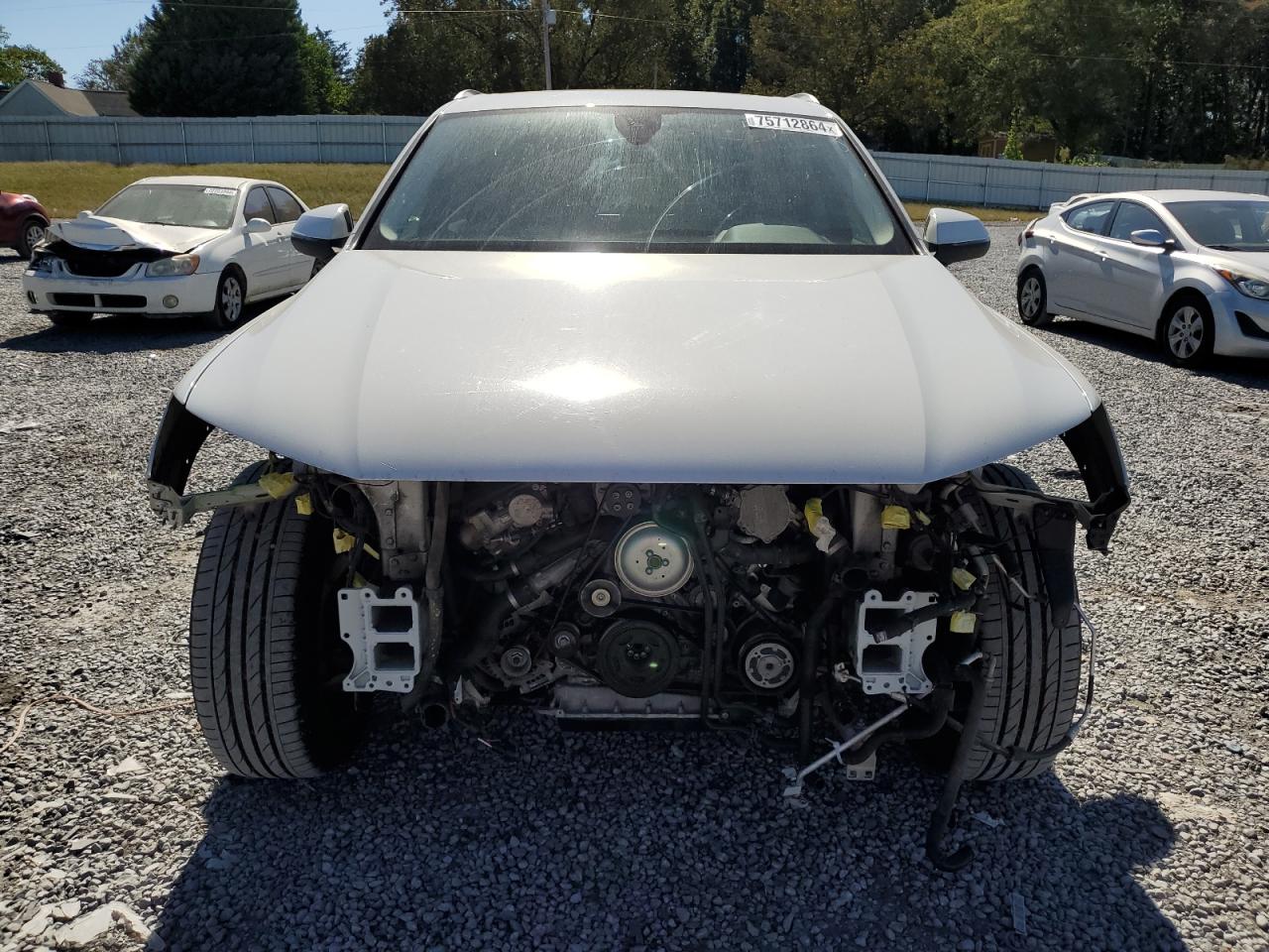 2017 Audi Q7 VIN WA1LAAF71HD026187 Copart auction photo, front end damage thumbnail 5