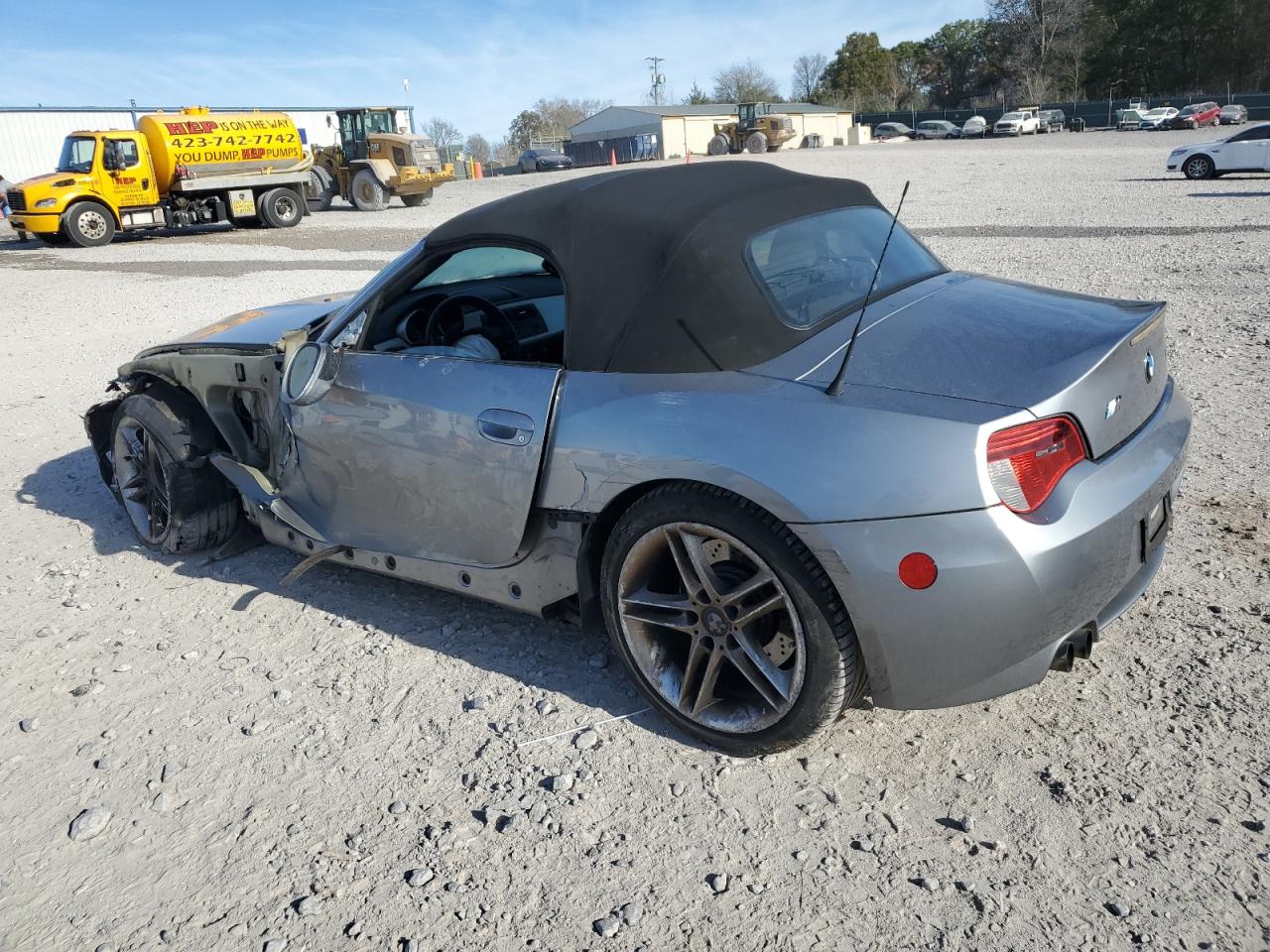 2006 BMW M3 VIN 5UMBT93566LE89604 Copart auction photo, front end / side damage thumbnail 2