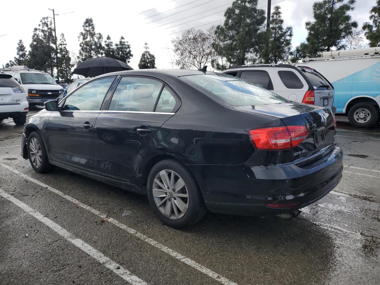 2015 Volkswagen Jetta VIN 3VWD17AJ4FM349700 Copart auction photo, front end damage thumbnail 2