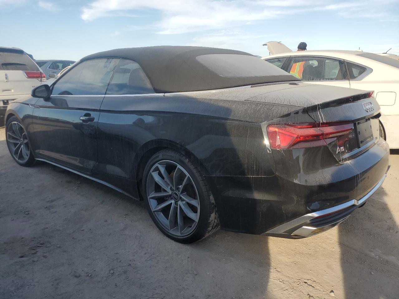 2023 Audi A5 VIN WAU4AGF53PN000496 Copart auction photo, water/flood damage thumbnail 2