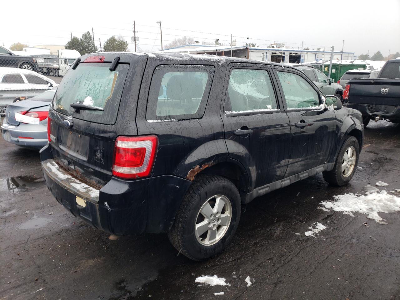2011 Ford Escape VIN 1FMCU0C73BKA43468 Copart auction photo, front end damage thumbnail 3