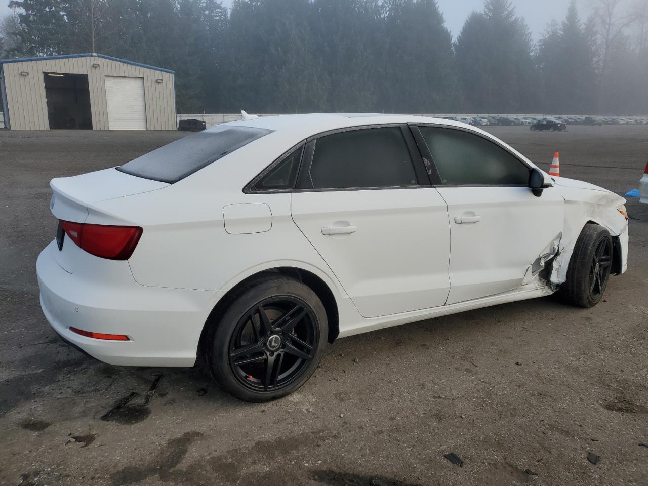 2016 Audi A3 VIN WAUA7GFF5G1115506 Copart auction photo, front end / undercarriage damage thumbnail 3