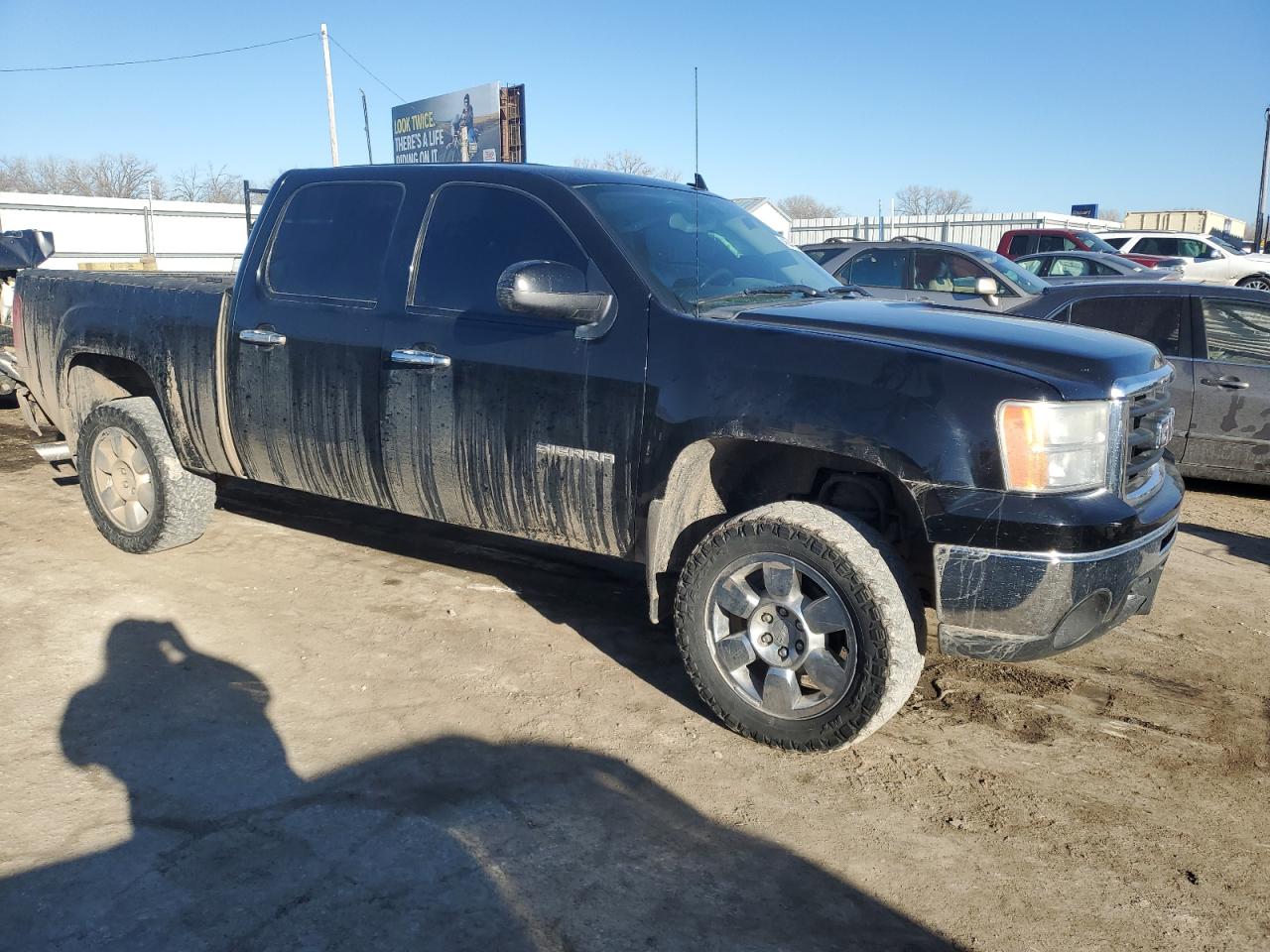 2011 GMC Sierra VIN 3GTP2VE36BG206544 Copart auction photo, rear end damage thumbnail 4
