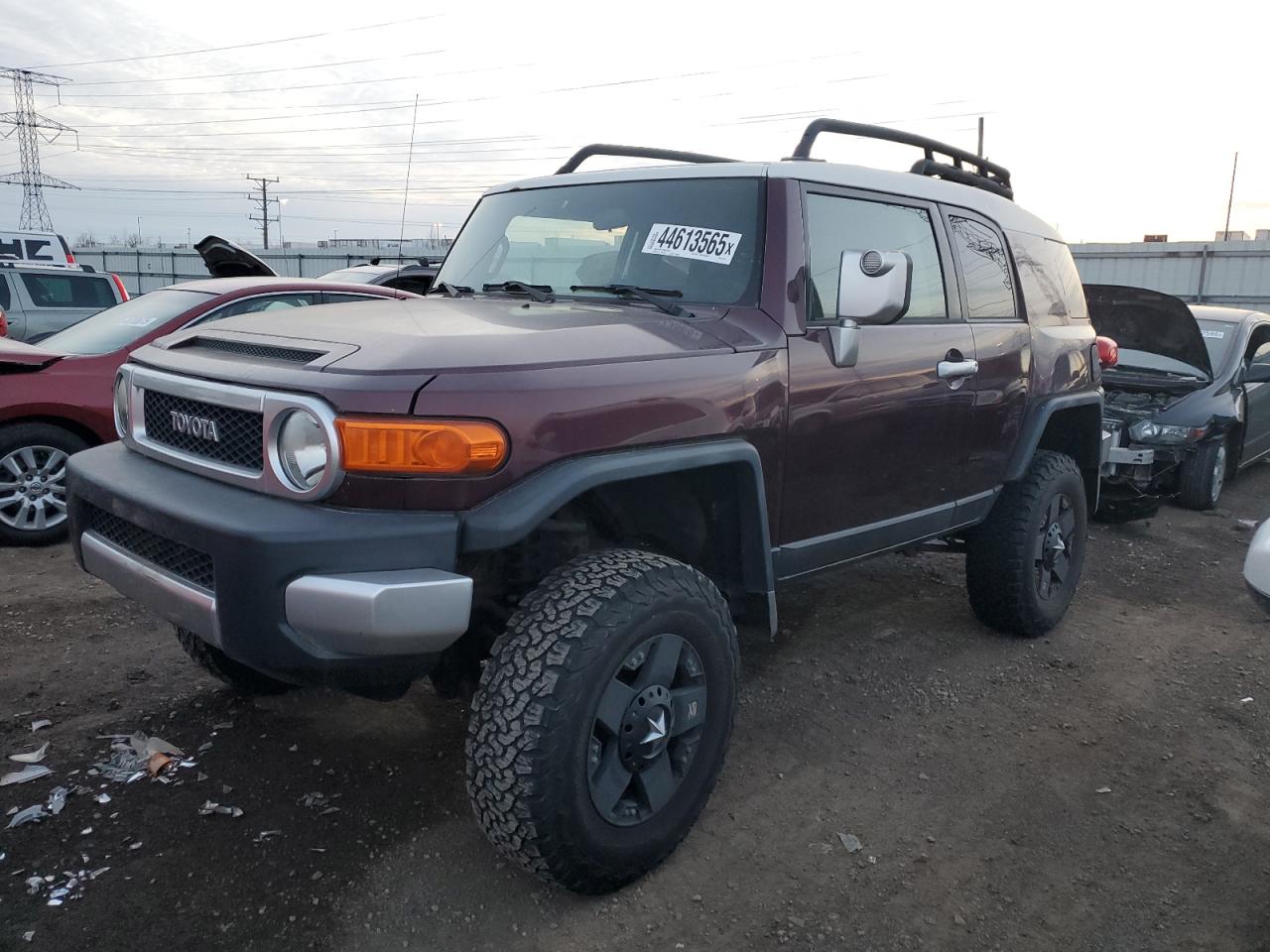 2007 Toyota FJ Cruiser VIN JTEBU11F470014155