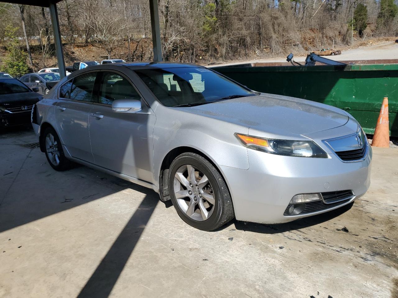 2012 Acura TL VIN 19UUA8F58CA031982 Copart auction photo, rear end damage thumbnail 4