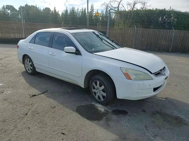 2005 Honda Accord VIN 1HGCM66535A045718 Copart auction photo, side / front end damage thumbnail 10