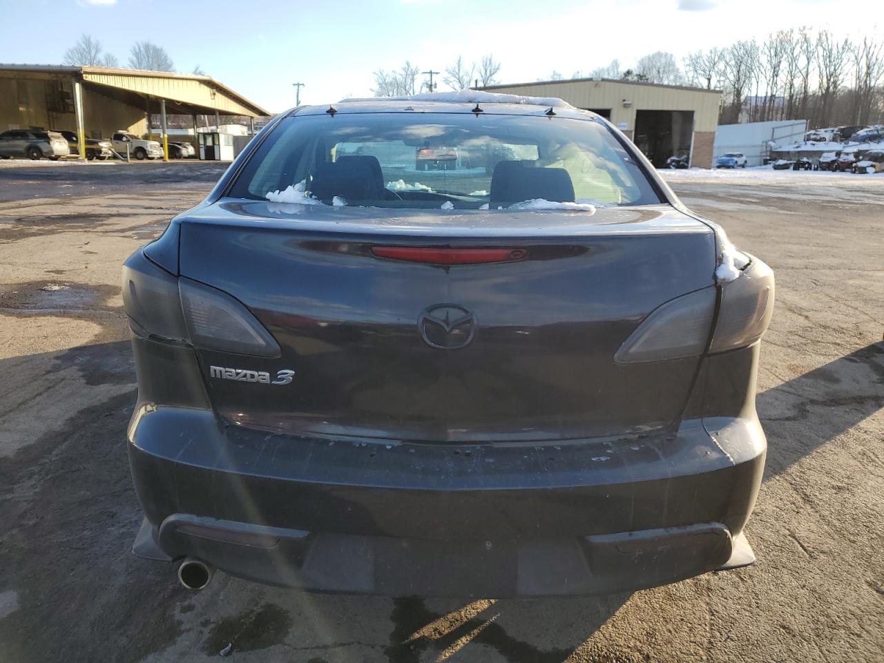 2010 Mazda 3 VIN JM1BL1SGXA1189767 Copart auction photo, side / rear end damage thumbnail 6