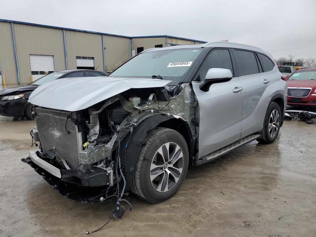 2022 Toyota Highlander VIN 5TDGZRAH0NS143225
