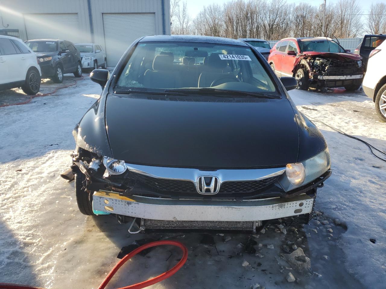 2010 Honda Civic VIN 19XFA1F80AE048715 Copart auction photo, front end damage thumbnail 5