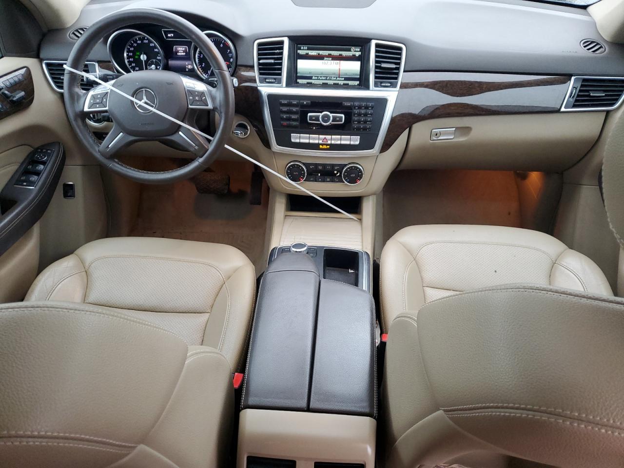 2014 Mercedes-Benz M-klasse VIN 4JGDA5HB4EA324681 Copart auction photo, rear end damage thumbnail 8