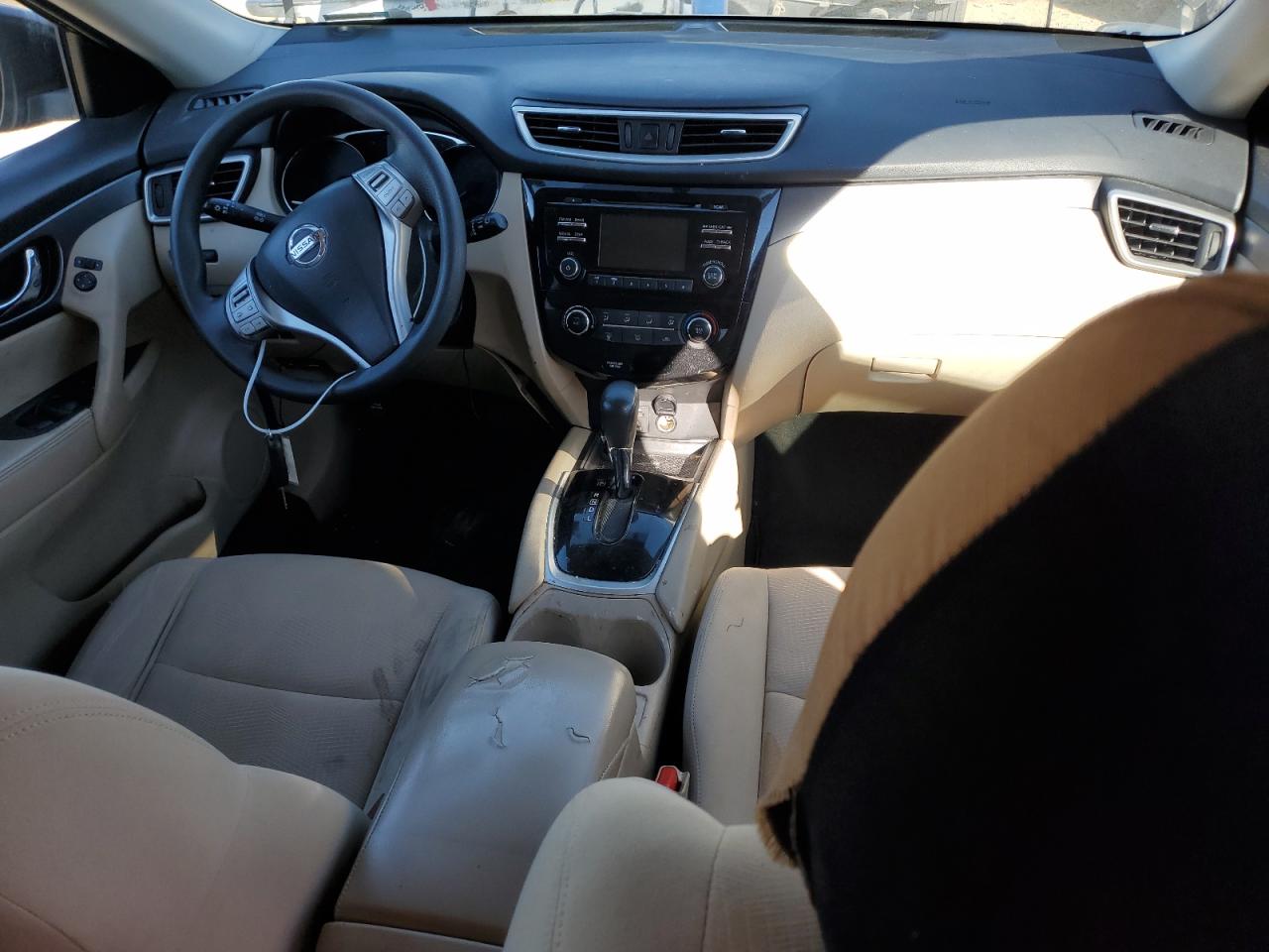 2016 Nissan Rogue VIN JN8AT2MT3GW002252 Copart auction photo, undercarriage / front end damage thumbnail 8