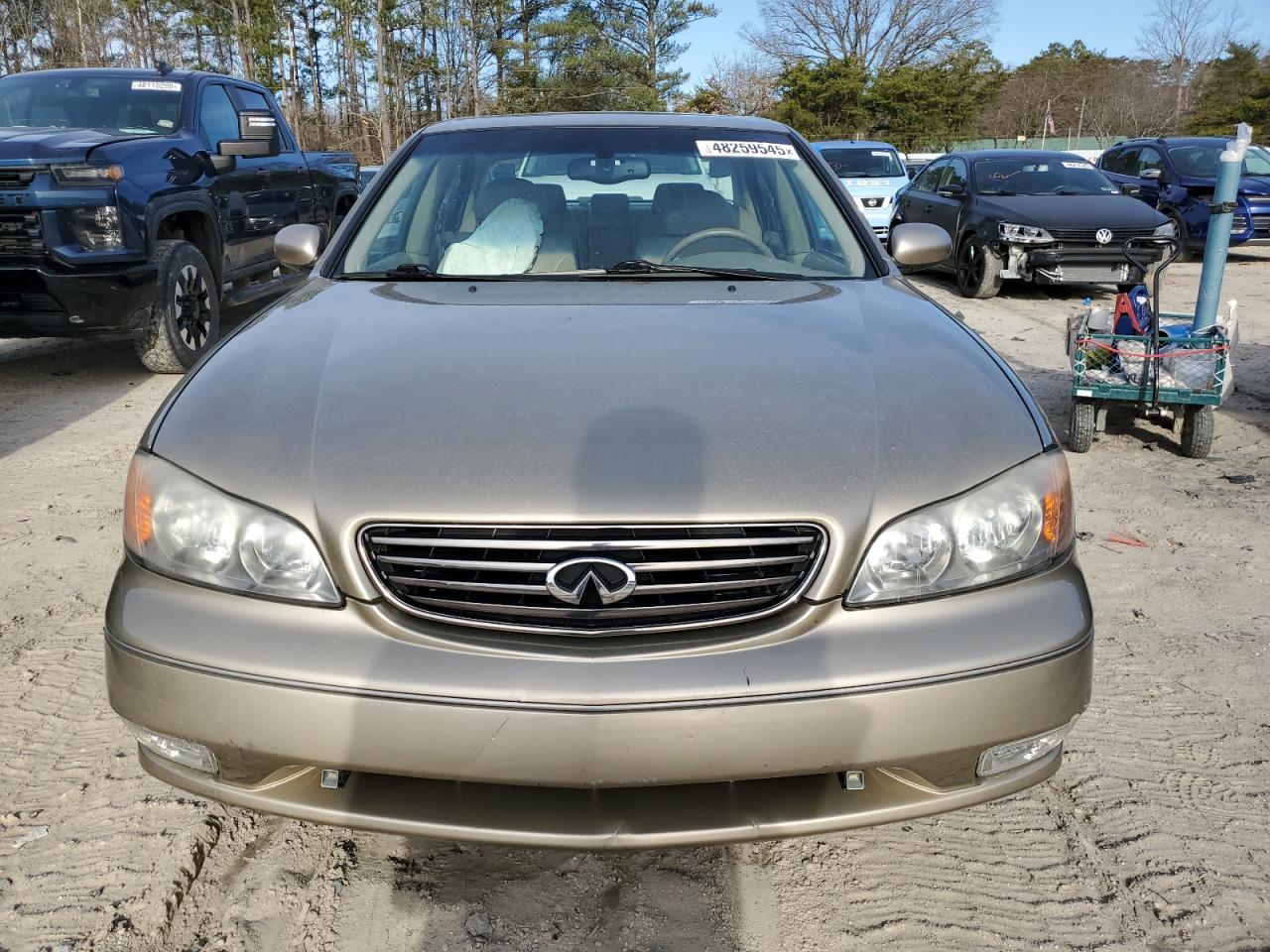 2002 Infiniti I VIN JNKDA31A12T024606 Copart auction photo, undercarriage damage thumbnail 5