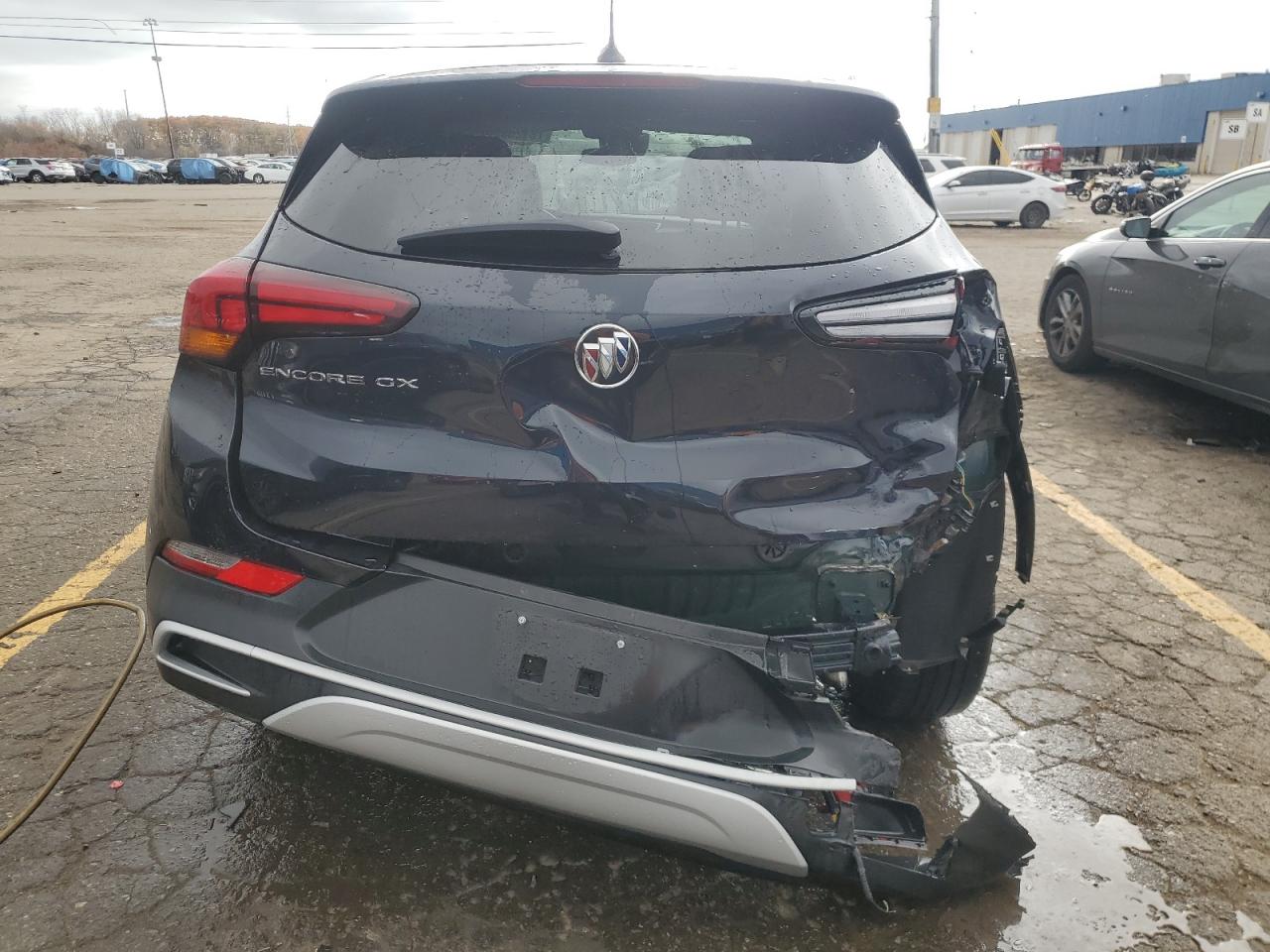 2021 Buick Encore VIN KL4MMBS28MB084850 Copart auction photo, rear end damage thumbnail 6