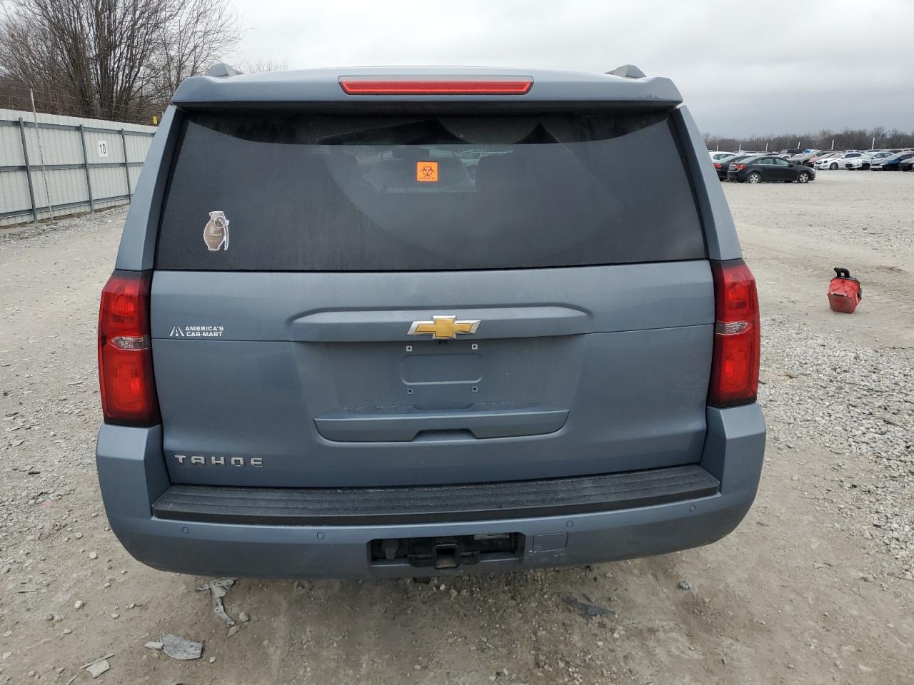 2016 Chevrolet Tahoe VIN 1GNSCAEC8GR378279 Copart auction photo, side damage thumbnail 6