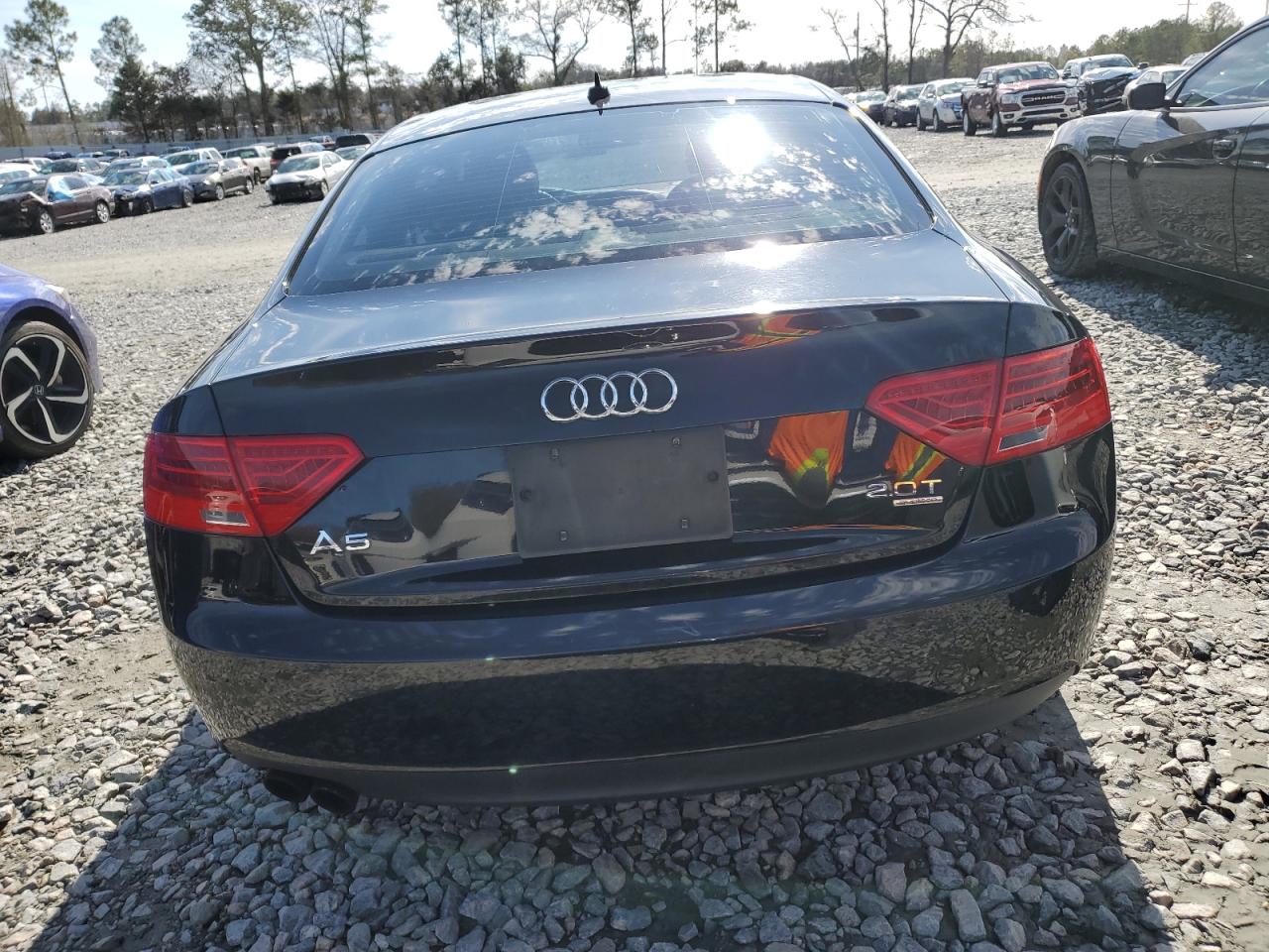 2014 Audi A5 VIN WAUCFAFRXEA024537 Copart auction photo, front end damage thumbnail 6